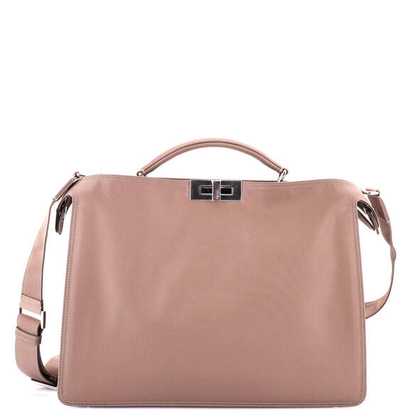 Fendi Peekaboo Iseeu Bag Nylon Medium #185759F10B - Picture 1 of 8